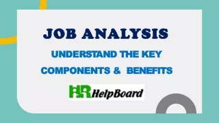 What is Job Analysis?