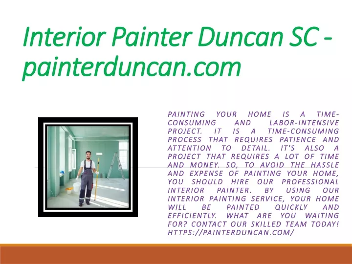 interior painter duncan sc painterduncan com