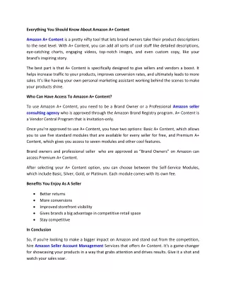 everything you should know about amazon a content