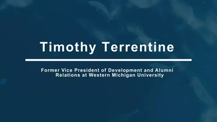 timothy terrentine