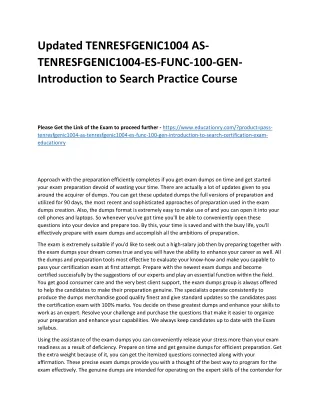 updated tenresfgenic1004 as tenresfgenic1004