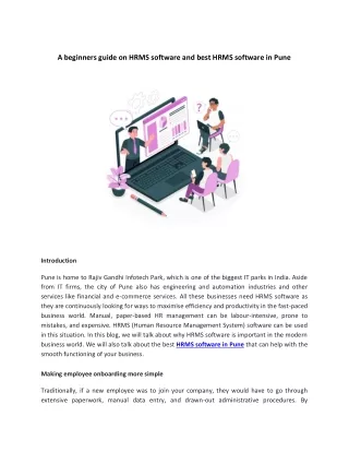 a beginners guide on hrms software and best hrms