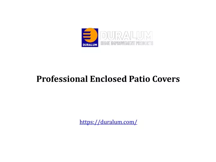 professional enclosed patio covers