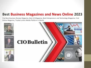 Best Business Magazines and News Online 2023