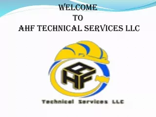 Cleaning Services in Dubai - AHF Technical services