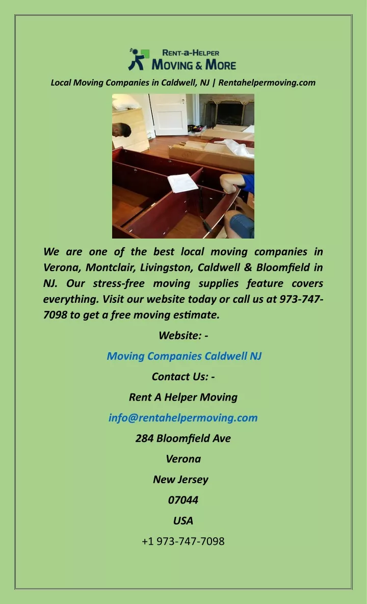 local moving companies in caldwell