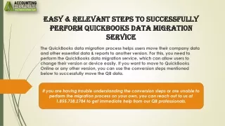 easy relevant steps to successfully perform quickbooks data migration service