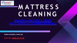 m a tt r e s s cleaning