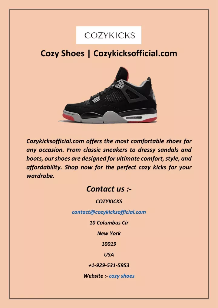 cozy shoes cozykicksofficial com