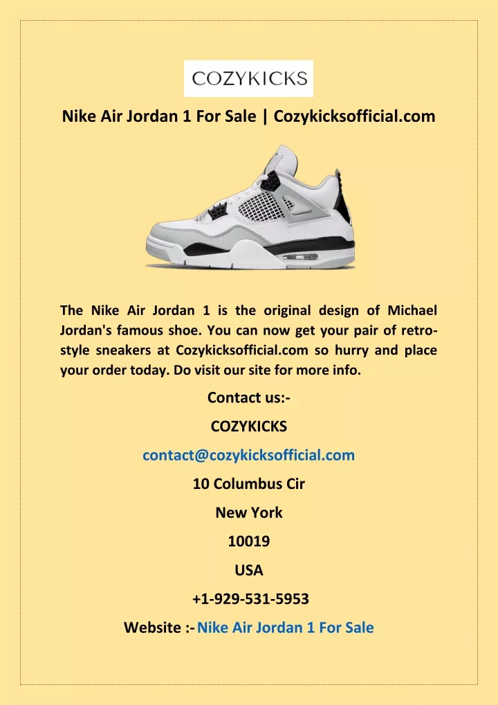 nike air jordan 1 for sale cozykicksofficial com