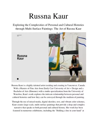 Russna Kaur