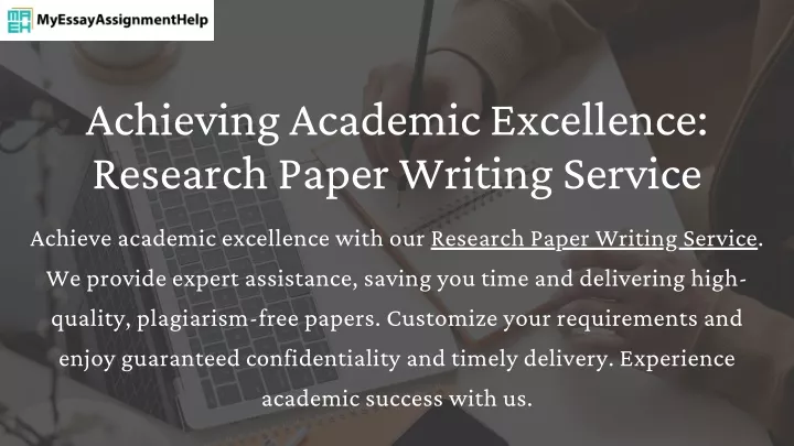 achieving academic excellence research paper