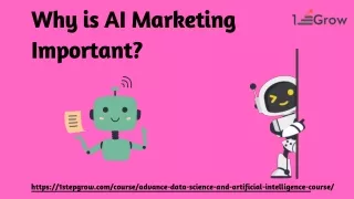 why is ai marketing important