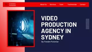 Your go-to Video Production Agency in Sydney