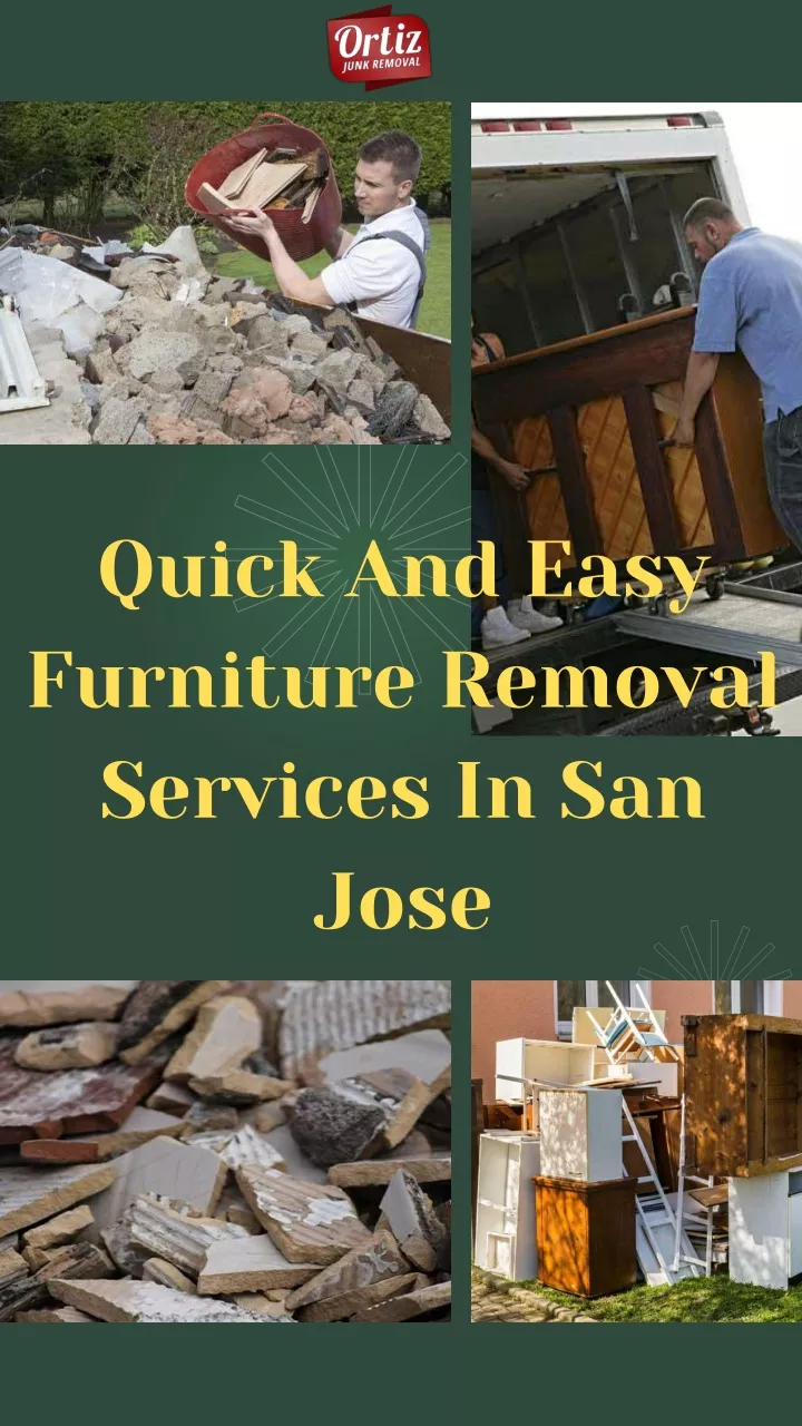 quick and easy furniture removal services