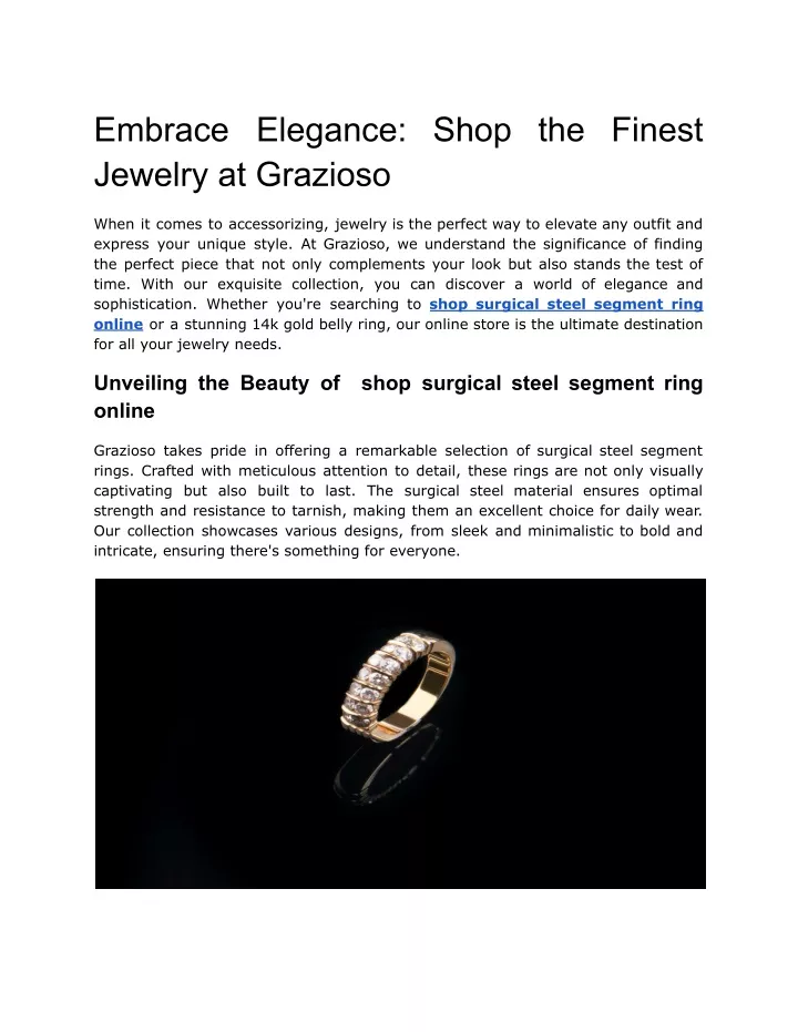 embrace elegance shop the finest jewelry