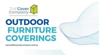 Outdoor Furniture Coverings - The Cover Company Australia