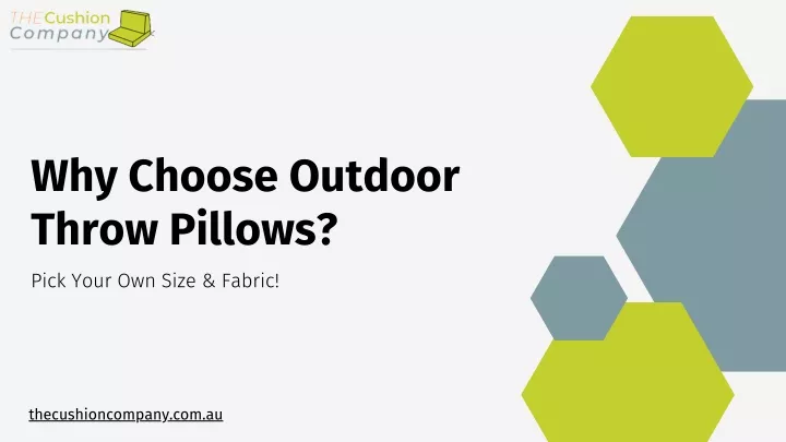 why choose outdoor throw pillows