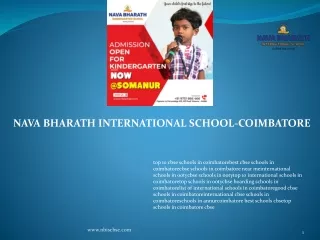Top 10 International Schools in Coimbatore | Nurturing Global Citizens