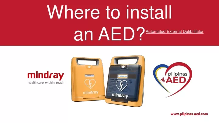 where to install an aed
