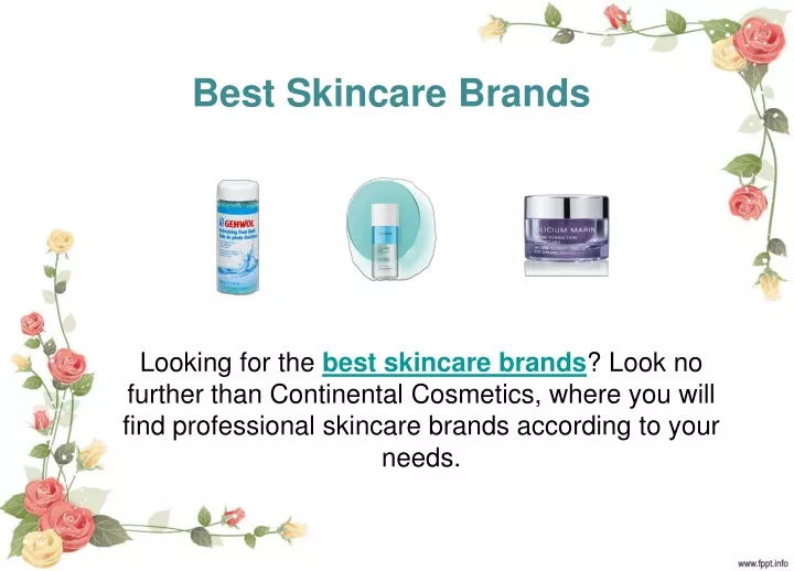best skincare brands