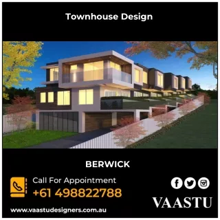 Townhouse Design - Vaastu Designers