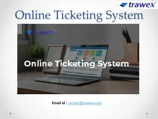 online ticketing system