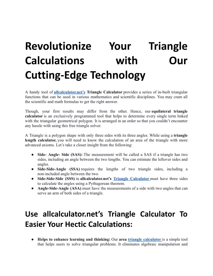 revolutionize calculations cutting edge technology