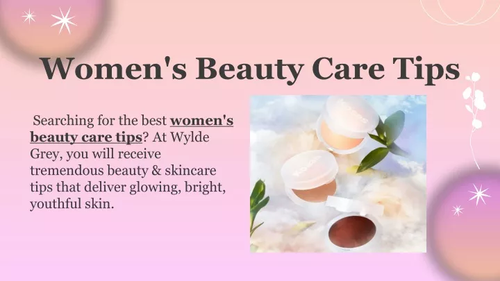women s beauty care tips