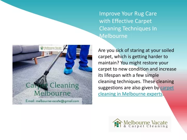 improve your rug care with effective carpet