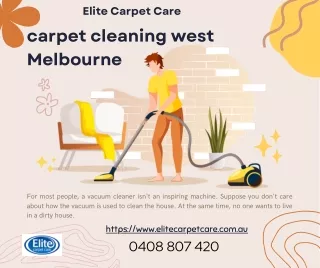 carpet cleaning west Melbourne