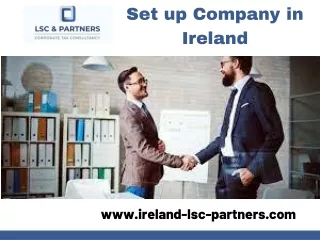 Set up Company in Ireland