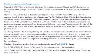 https www dope review com googpt 4 review what