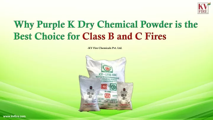 why purple k dry chemical powder is the best