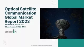 optical satellite communicationglobal market