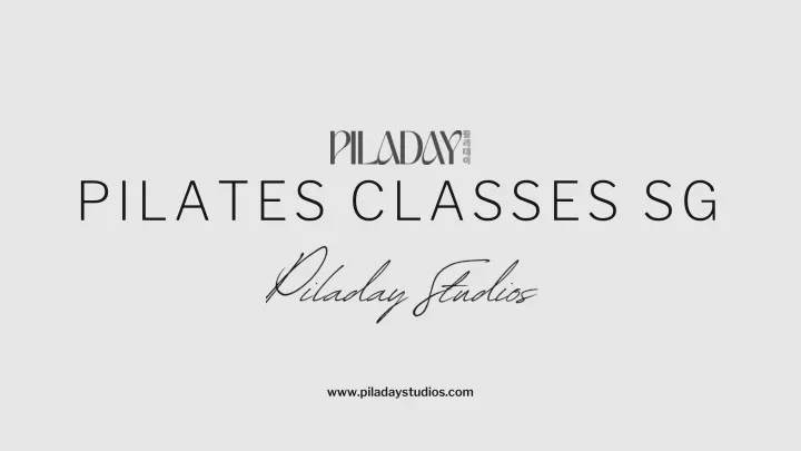 pilates classes sg