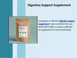 Digestive Support Supplement