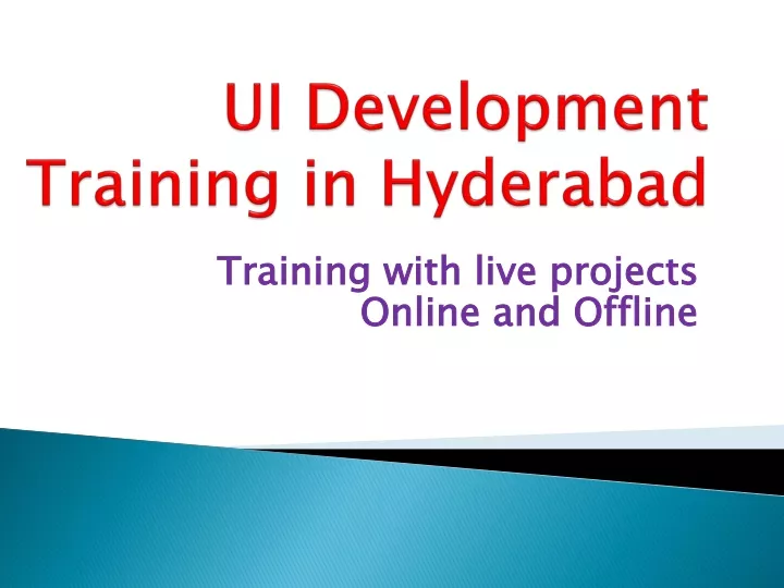 ui development training in hyderabad