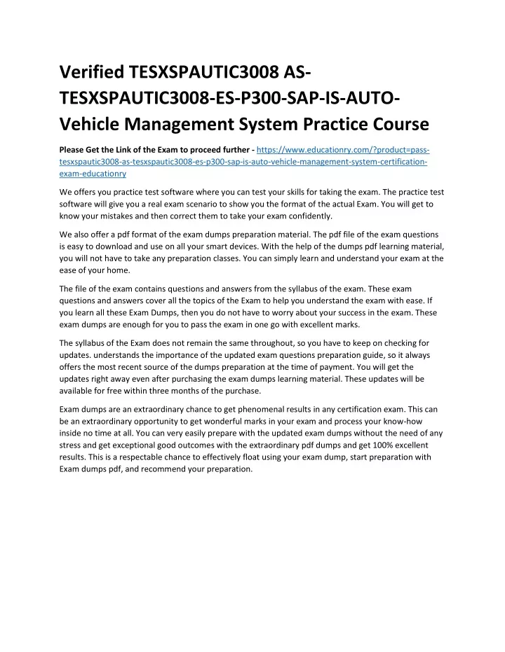 verified tesxspautic3008 as tesxspautic3008