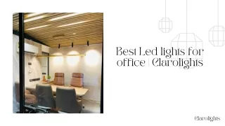 Best Led lights for office