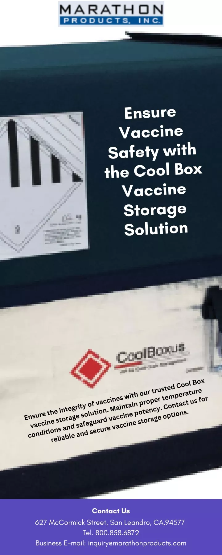 ensure vaccine safety with the cool box vaccine