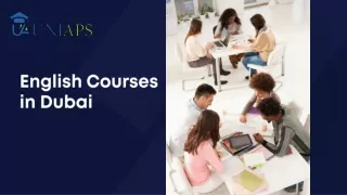 Presessional English Courses in Dubai