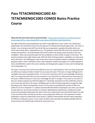 pass tetacmsengic1002 as tetacmsengic1002 comos