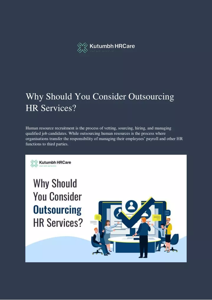 why should you consider outsourcing hr services