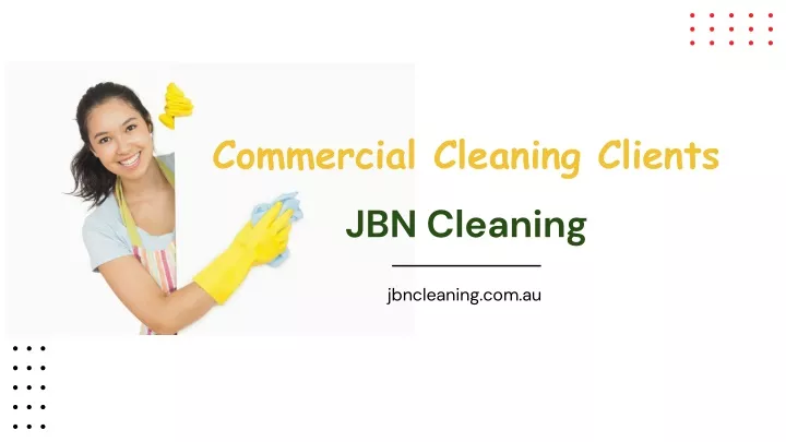commercial cleaning clients