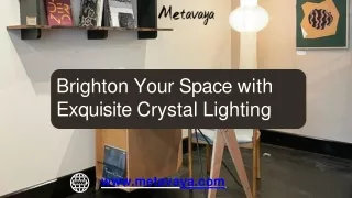 Illuminate Your Space with Exquisite Crystal Lighting
