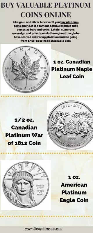 Buy Valuable Platinum Coins Online