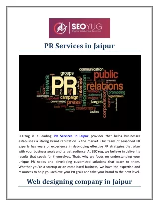 website development services in Jaipur