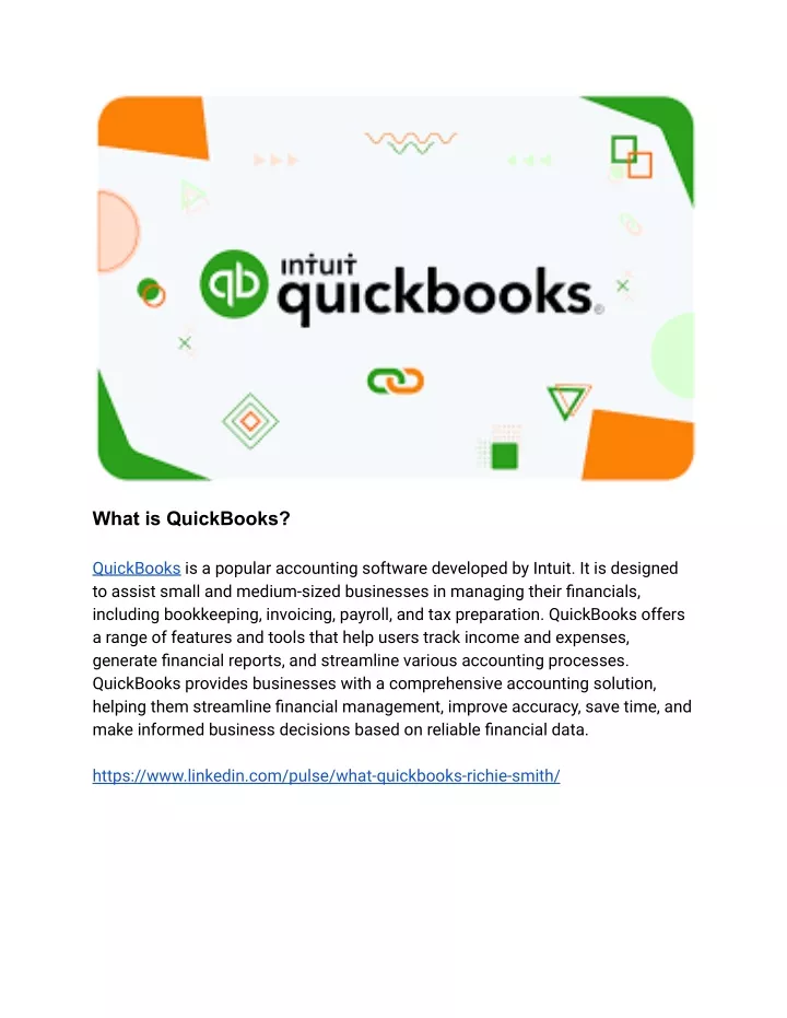 what is quickbooks