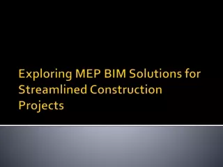 Exploring MEP BIM Solutions for Streamlined Construction Projects